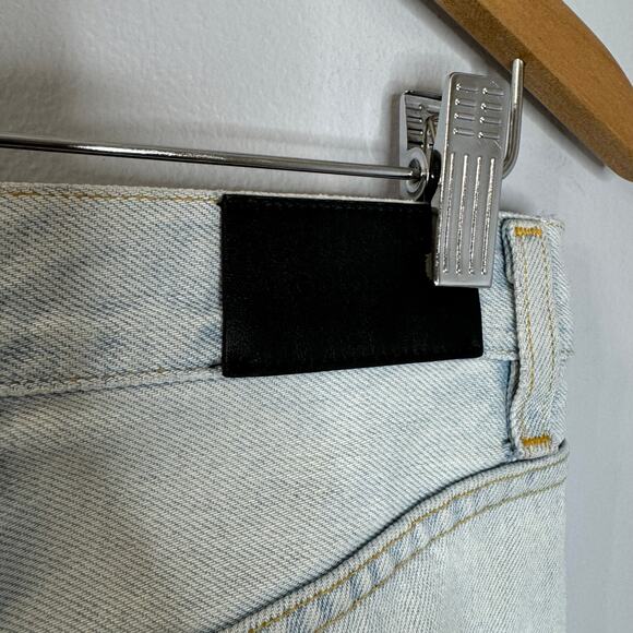GOLDSIGN The Low Slung 90's Crop Jean High Rise Nichols Light Blue Sz. 26 - Picture 9 of 11